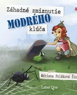 Dobrodružstvo, napätie, western Label One Záhadné zmiznutie modrého kľúča - audiokniha