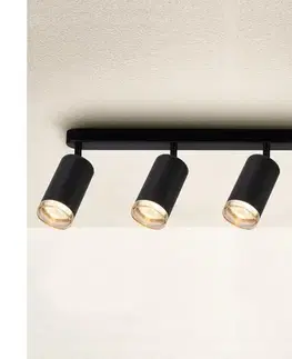 Svietidlá BRILAGI - Kúpeľňové bodové svietidlo SELE 4xGU10/30W/230V IP44 čierna WO-T5-B-OEM