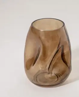 Vázy, misy Váza Bronze Wave I 13x13x18 cm