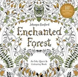 Maľovanky pre dospelých Enchanted Forest - 10th Anniversary Limited Special Edition - Johanna Basford