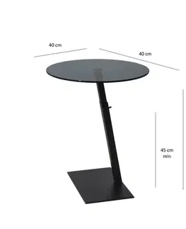 Konferenčné stolíky Konferenčný stolík Fume - Black