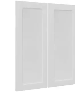 Kuchynské skrinky Čelo skrinky Luxeo F15-G80(72) rám white