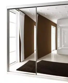 Šatníkové skrine Skriňa Top 21 200 Biely