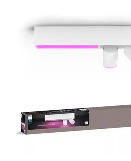 Svietidlá Philips-LED RGBW Stmievateľné bodové svietidlo Hue CENTRIS 2xGU10/4,2W+ LED/11W 8720169318373