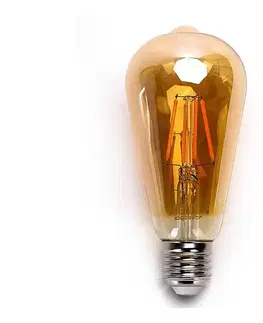 LED osvetlenie  B.V. LED Žiarovka ST64 E27/8W/230V 2200K -  102900QMK