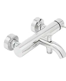 Kúpeľňové batérie Vaňová batéria SAT Aurum bez sprchového setu 150 mm chróm SATBAUR222CR SATBAUR222CR