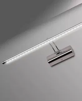 Moderné lampy do obývačky Nástenné svietidlo  Dali 407 AG-D04W40 chróm 4W K1