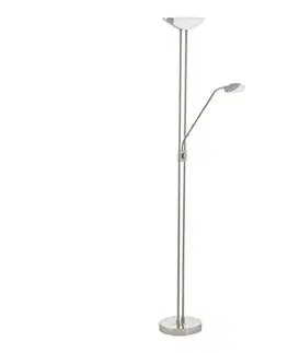 Lampy Eglo 93874 - LED stmievateľná lampa BAYA 1 LED/20W + LED/2,5W matný chróm 93874