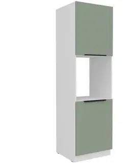 Kuchynské skrinky stojace Kuchynská skrinka Aria-Sa/Wh Anti Fingerprint 60dp-210 2f
