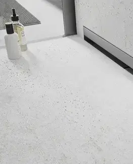 Sprchovacie kúty MEXEN - Flat Wall odtokový žľab stena 2v1 120 cm nerez 1030120