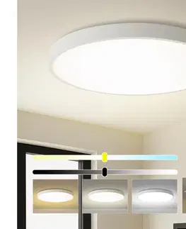 Svietidlá BRILAGI - LED stropné svietidlo POOL LED/128W/230V 3000/4000/6000K pr. 100 cm biele BRI357