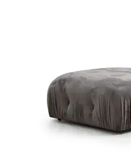 Taburety a podnožky Taburetka Bubble Pouffe - Grey
