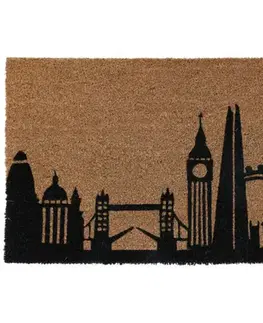 Koberce a koberčeky Vonkajšia kokosová rohožka London, 39 x 53 cm