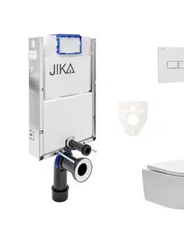 Záchody Cenově zvýhodněný závěsný WC set Jika k zazdění + WC SAT Brevis SIKOJW1 SIKOJW1