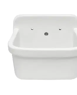 Umývadlá VitrA závesná výlevka bez mriežky 43x37x26,5 cm biela 6109-003-0012 6109-003-0012