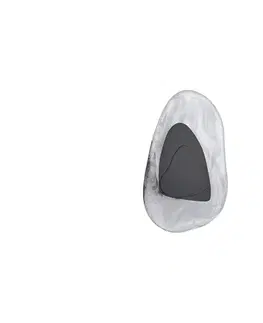 Svietidlá Searchlight 32983BK - LED nástenné svietidlo DESTINY LED/8W/230V čierne 32983BK