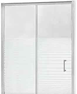 Sprchovacie kúty MEXEN - Apia posuvné sprchové dvere 95 cm dekor, chróm 845-095-000-01-20