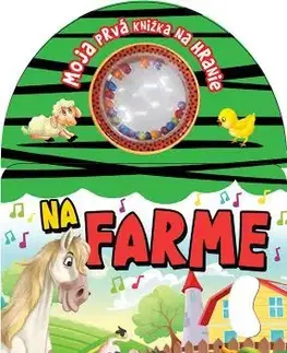 Leporelá, krabičky, puzzle knihy Moja prvá knižka na hranie - Na farme