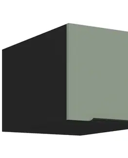Kuchynské skrinky visiace Kuchynská skrinka Aria-Sa/Bl Anti Fingerprint 40 Nagu-36 1f