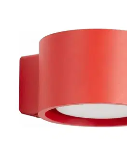 Svietidlá  SL.2477 - Nástenné svietidlo MODO 1xGX53/10W/230V červená SL.2477