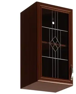Kuchynské skrinky visiace Kuchynská skrinka Sycylia G40S L orech milano