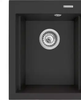 Granitové drezy Drez Siros Mini karbon (39x48)