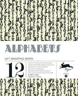 Umenie - ostatné Alphabets gift wrap - Roojen van Pepin