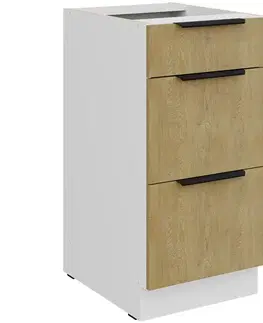 Kuchynské skrinky stojace Kuchynská skrinka Cremona Wh 40d 3s Bb