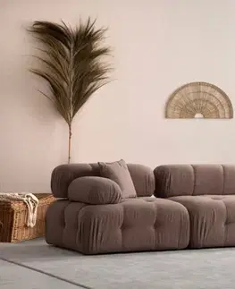 Pohovky a gauče Trojmiestna pohovka Doblo 3 Seater ( L1-O1-1R) - Cappucino