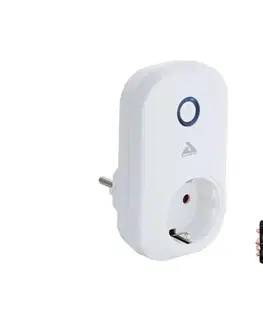 Predlžovacie káble Eglo 33237 - Inteligentná zásuvka Connect plug 2300W SCHUKO 33237