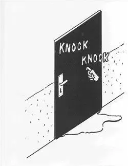 Maliarstvo, grafika Knock Knock - Robert Šalanda,Lukáš Machalický