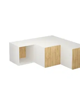 Konferenčné stolíky Televízny stolík Compact White and Oak