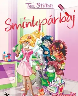 Rozprávky Tea Angyala: Sminkpárbaj - Tea Stilton,Zsuzsi Csömöri