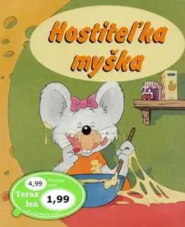 Leporelá, krabičky, puzzle knihy Hostiteľka myška