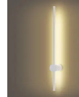 LED osvetlenie BRILAGI - LED vonkajšie nástenné svietidlo AURA LED/12W/230V 3000K IP54 65 cm biele CRI 90 BRI816