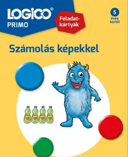 Príprava do školy, pracovné zošity Logico Primo 1256 - Számolás képekkel - Feladatkártyák
