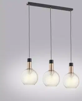 Moderné lampy do obývačky Luster Maya Gold 62163 LW3
