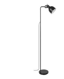 Lampy Rabalux 2242 - Stojacia lampa FLINT 1xE27/40W/230V čierna 2242
