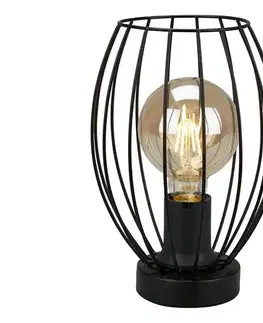 Lampy  Stolná lampa 1xE27/25W/230V čierna 9A21993