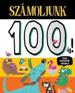 Príprava do školy, pracovné zošity Számoljunk 100-ig - Óriási kihajtható oldalakkal