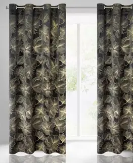 Závesy do spálne Záves STELLA 140X250 na priechodkách 388311