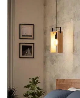Svietidlá Eglo 43413 - Luster na lanku FAMBOROUGH 1xE27/40W/230V 43413