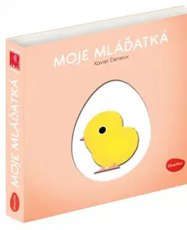 Leporelá, krabičky, puzzle knihy Moje mláďatká – Klap klap obrázky - Xavier Deneux