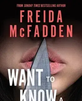 Detektívky, trilery, horory Want to Know a Secret? - Freida McFadden