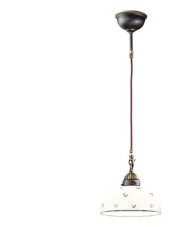 Svietidlá Kolarz 731.30.20 - Luster na lanku NONNA 1xE27/75W/230V pr. 20 cm zelená 731.30.20
