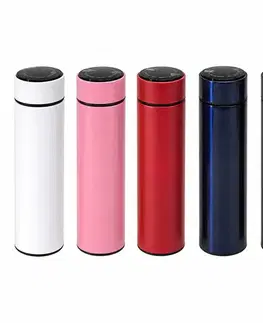 Termosky a termohrnčeky MAKRO - Termoska 500ml LED rôzne farby