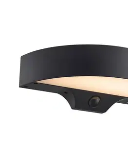 Svietidlá Nordlux - LED solárne nástenné svietidlo MONAY LED/5W/5V IP44 so senzorom 2518351003