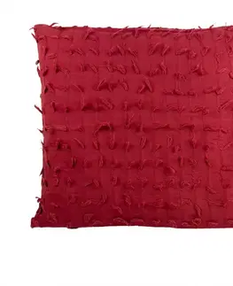Dekoračné obliečky Obliečka Nomad bordová 45x45 Merkury Home