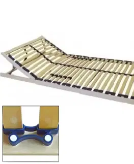 Rošty do postelí Lamelový rošt polohovateľný OPTIMAL H 5V TiaHome - 90x200cm