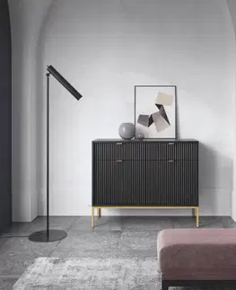 Komody ArtPS Komoda MONA KSZ-104 | čierna